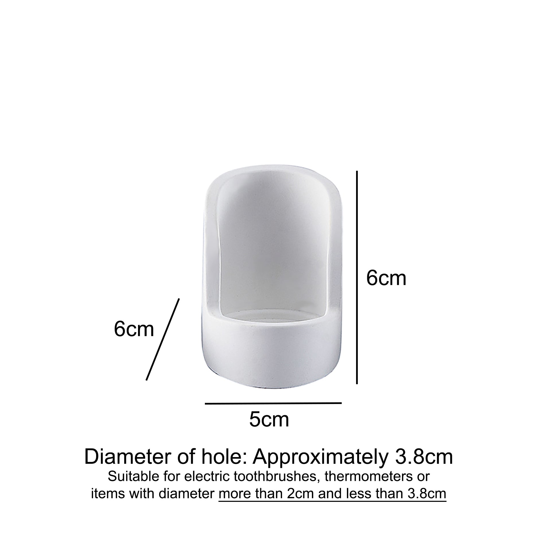 Lulu and Loft Absorbent Diatomite Electric Toothbrush Stand
