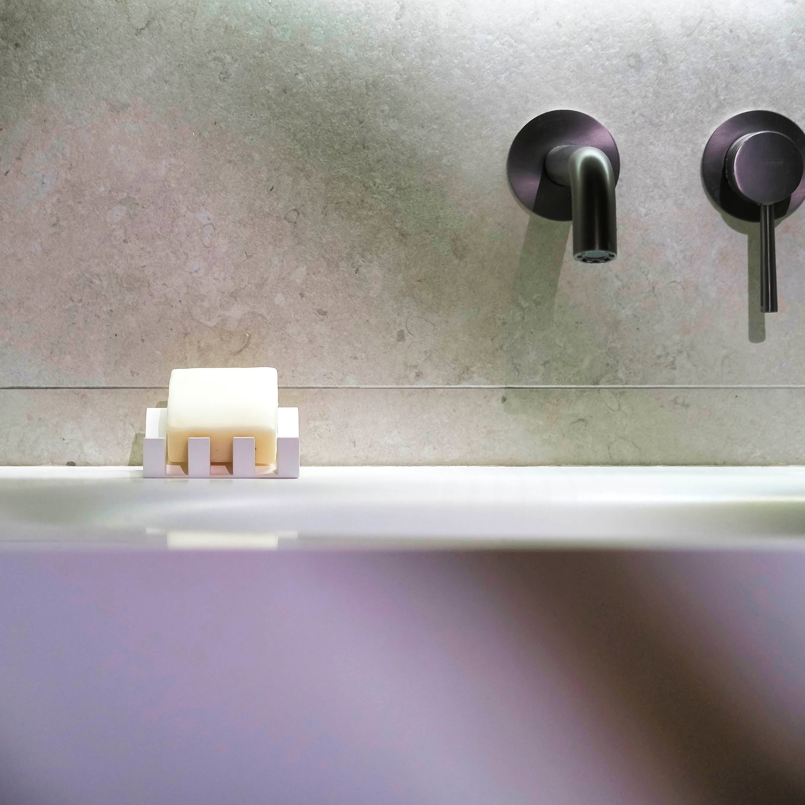 Lulu and Loft Absorbent Diatomite Soap Holder