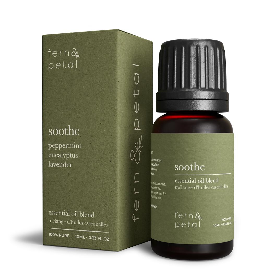 Fern & Petal 100% Pure and Natural Essential Oil Blend | Soothe (10ml)