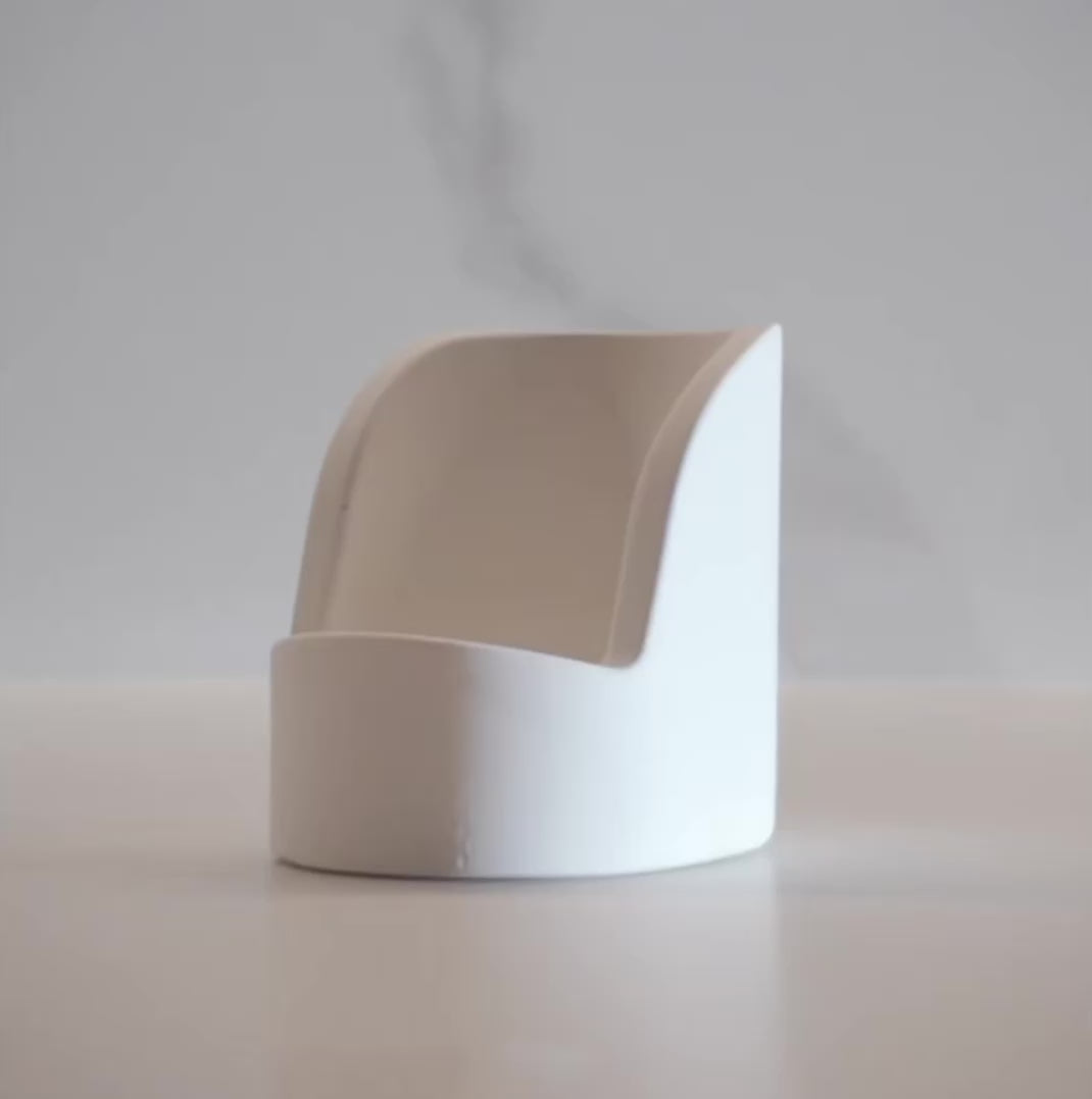 Lulu and Loft Absorbent Diatomite Electric Toothbrush Stand