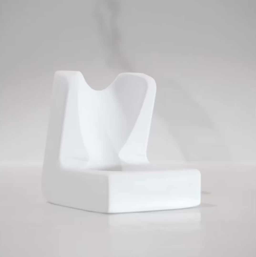 Lulu and Loft Absorbent Diatomite Electric Toothbrush Stand