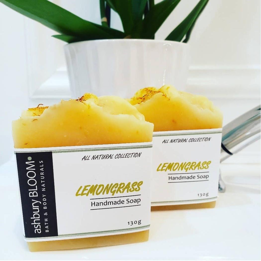 Ashbury Bloom Lemongrass Soap Bar (130g)