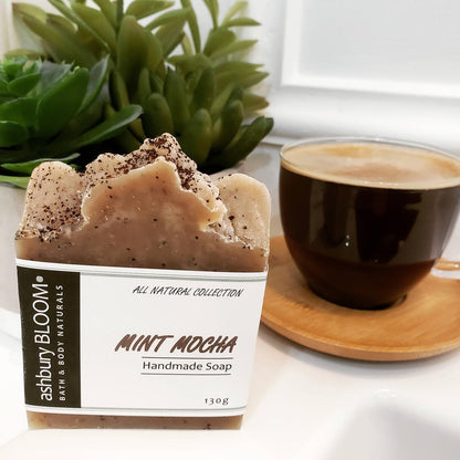 Ashbury Bloom Mint Mocha Soap Bar (130g)